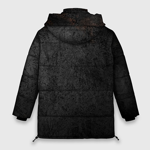 Женская зимняя куртка MINECRAFT TEXTURE IRON / 3D-Светло-серый – фото 2