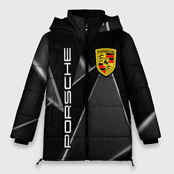 Куртка зимняя женская Порше Porsche, цвет: 3D-светло-серый