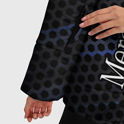 Куртка зимняя женская MERCEDES LOGO NEON, цвет: 3D-черный — фото 2