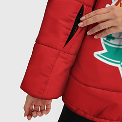 Куртка зимняя женская F C LIVERPOOL, цвет: 3D-красный — фото 2