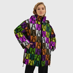 Куртка зимняя женская Damiano David Colors, цвет: 3D-светло-серый — фото 2