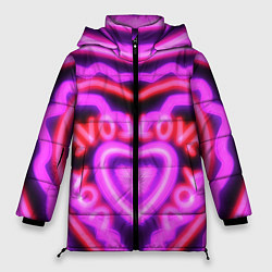 Куртка зимняя женская Lover love, цвет: 3D-красный
