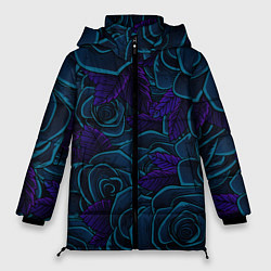 Куртка зимняя женская Пепельная Роза, цвет: 3D-черный