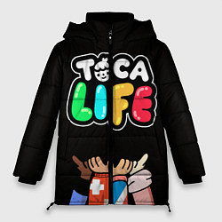 Куртка зимняя женская Toca Life: Friends, цвет: 3D-светло-серый