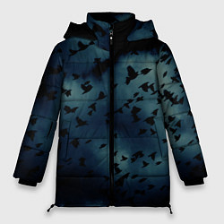 Куртка зимняя женская Flock of birds, цвет: 3D-черный