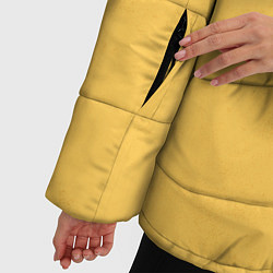 Куртка зимняя женская Имперские кулаки цвет легиона 7, цвет: 3D-черный — фото 2