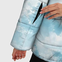 Куртка зимняя женская Плотные облака, цвет: 3D-черный — фото 2
