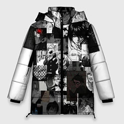 Куртка зимняя женская Dead Inside Парни, цвет: 3D-светло-серый