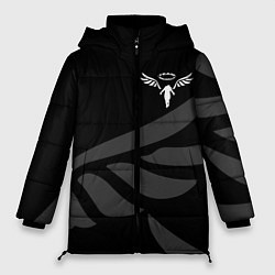 Куртка зимняя женская WALHALLA TEAM LOGO ТОКИЙСКИЕ МСТИТЕЛИ, цвет: 3D-черный