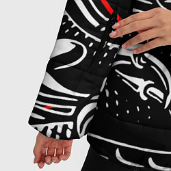 Куртка зимняя женская TOYOTA DRAGON ТОЙОТА ДРАКОН, цвет: 3D-черный — фото 2
