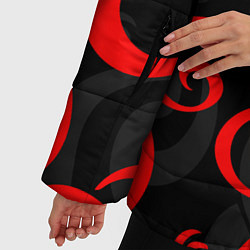 Куртка зимняя женская ДРАКОН ДРАКЕНА ТОКИЙСИКИЕ МСТИТЕЛИ, цвет: 3D-светло-серый — фото 2
