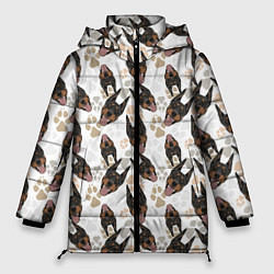 Куртка зимняя женская Доберман Doberman, цвет: 3D-черный