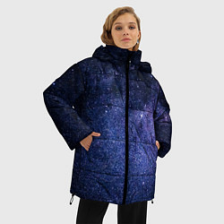 Куртка зимняя женская Night sky, цвет: 3D-черный — фото 2