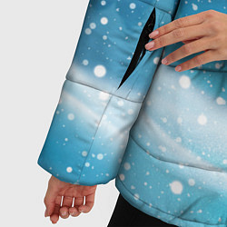 Куртка зимняя женская ЗИМНИЙ ЛЕС WINTER FOREST, цвет: 3D-красный — фото 2