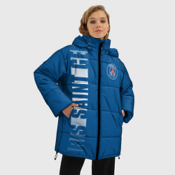 Куртка зимняя женская PSG PARIS SAINT GERMAIN WHITE LINE SPORT, цвет: 3D-красный — фото 2