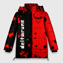 Куртка зимняя женская Deltarune black & red, цвет: 3D-черный