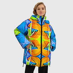 Куртка зимняя женская Светоскоп, цвет: 3D-красный — фото 2