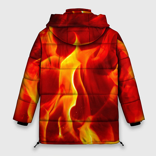 Женская зимняя куртка Fire Tiger Face 2022 / 3D-Светло-серый – фото 2