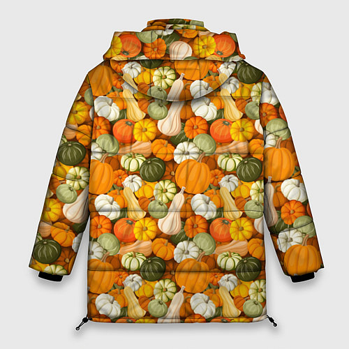 Женская зимняя куртка Тыквы Pumpkin / 3D-Светло-серый – фото 2
