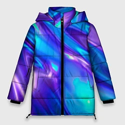 Куртка зимняя женская Neon Holographic, цвет: 3D-черный