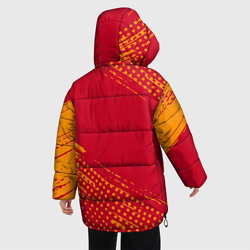 Женская зимняя куртка Roma Рома / 3D-Красный – фото 4