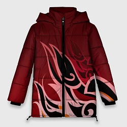 Куртка зимняя женская ТОМА GENSHIN IMPACT, цвет: 3D-светло-серый