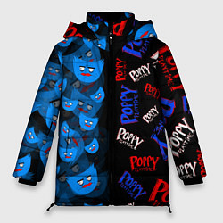 Куртка зимняя женская Poppy Half Patter, цвет: 3D-черный