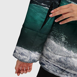 Куртка зимняя женская Морской прибой, цвет: 3D-светло-серый — фото 2