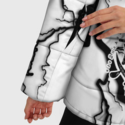 Куртка зимняя женская Токийские мстители Tokyo Revengers, цвет: 3D-черный — фото 2