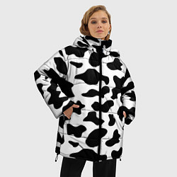 Куртка зимняя женская Военные камуфляжи, цвет: 3D-светло-серый — фото 2