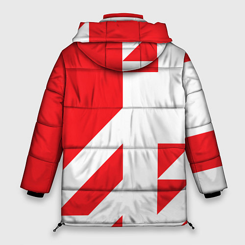 Женская зимняя куртка SUZUKI autosport / 3D-Светло-серый – фото 2