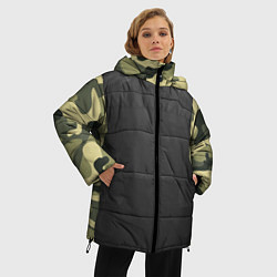 Куртка зимняя женская Бронижелет, цвет: 3D-светло-серый — фото 2