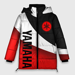 Куртка зимняя женская ЯМАХА - СПОРТИВНЫЙ КАРБОН, цвет: 3D-черный