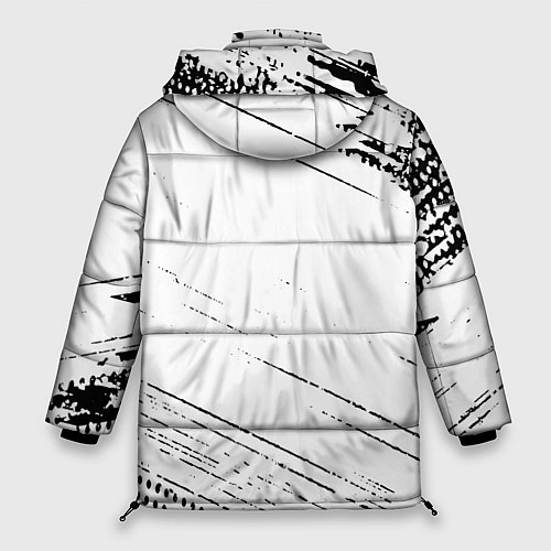 Женская зимняя куртка Arch Enemy / 3D-Светло-серый – фото 2