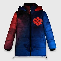 Куртка зимняя женская SUZUKI - Пламя, цвет: 3D-черный