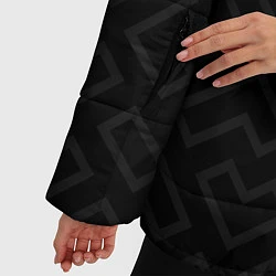 Куртка зимняя женская НЕОНОВЫЕ ФИГУРЫ НЕОН, цвет: 3D-черный — фото 2
