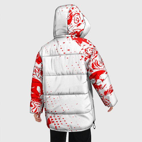 Женская зимняя куртка Сабатон / 3D-Красный – фото 4