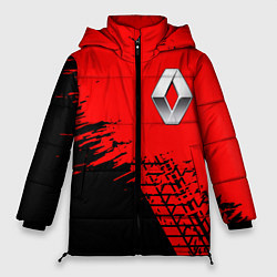 Куртка зимняя женская RENAULT Шины, цвет: 3D-черный