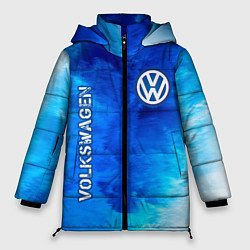 Куртка зимняя женская VOLKSWAGEN Volkswagen Пламя, цвет: 3D-черный