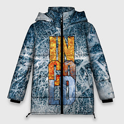 Куртка зимняя женская IN COLD logo with ice, цвет: 3D-светло-серый