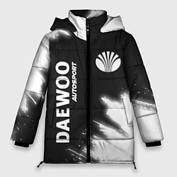 Куртка зимняя женская DAEWOO Autosport Краска FS, цвет: 3D-черный