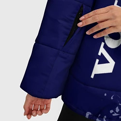 Куртка зимняя женская ВОЛЬВО Pro Racing Краска, цвет: 3D-черный — фото 2
