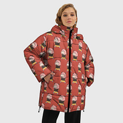 Куртка зимняя женская Spу x Family Аня Форджер, цвет: 3D-светло-серый — фото 2