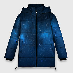 Женская зимняя куртка Космическая ночь