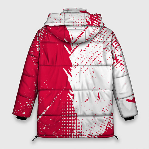 Женская зимняя куртка Roma краска / 3D-Светло-серый – фото 2