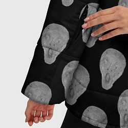 Куртка зимняя женская Мунк Крик принт, цвет: 3D-черный — фото 2