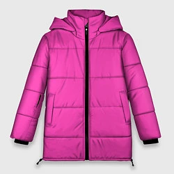 Куртка зимняя женская Яркий розовый из фильма Барби, цвет: 3D-черный