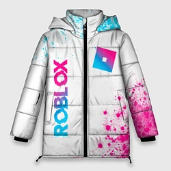 Куртка зимняя женская Roblox Neon Gradient FS, цвет: 3D-черный
