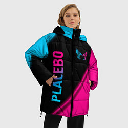 Куртка зимняя женская Placebo Neon Gradient, цвет: 3D-черный — фото 2