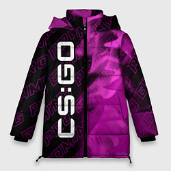 Куртка зимняя женская Counter Strike Pro Gaming, цвет: 3D-черный